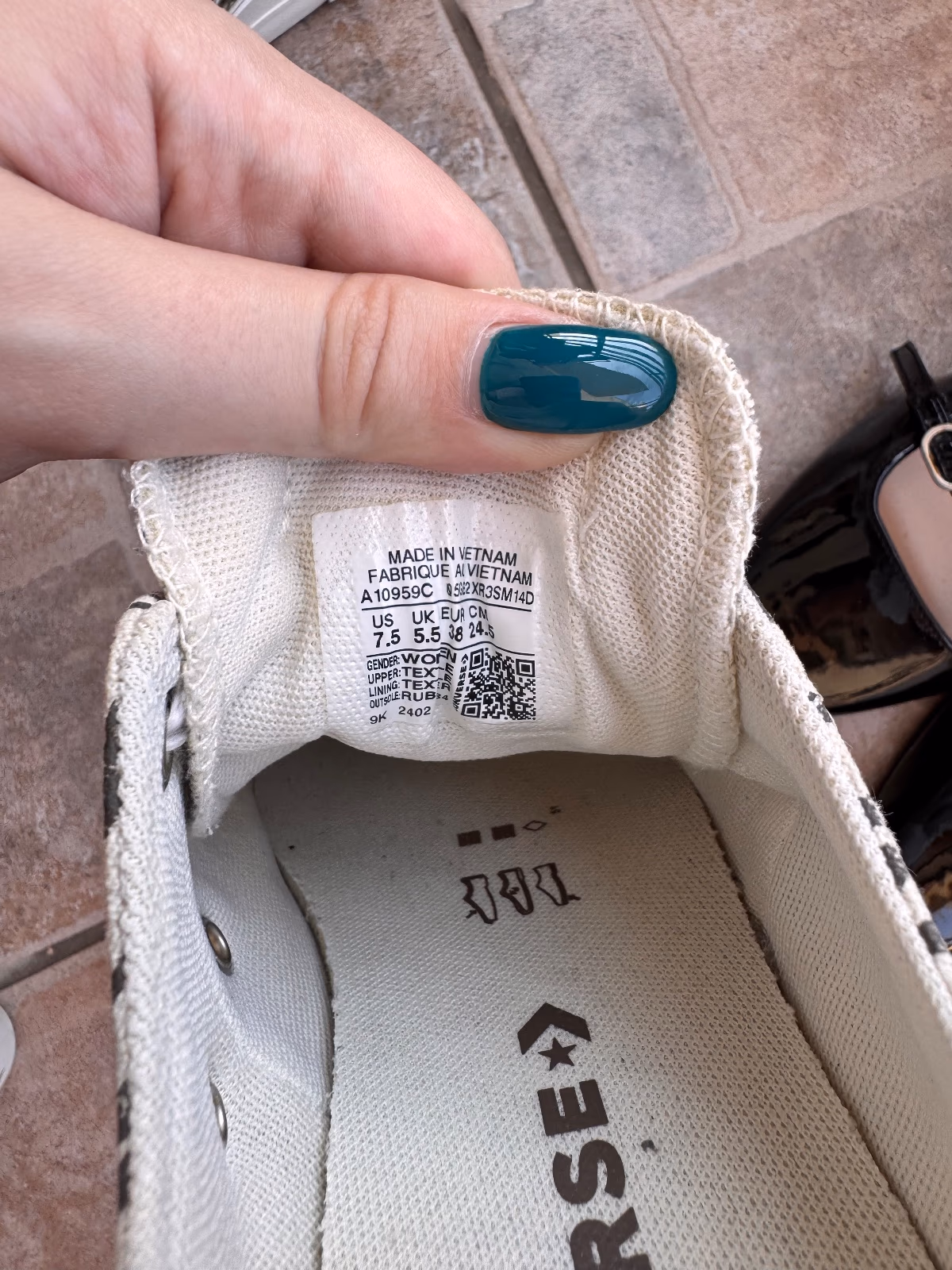 Converse Zebra Print Sneakers, photo 4