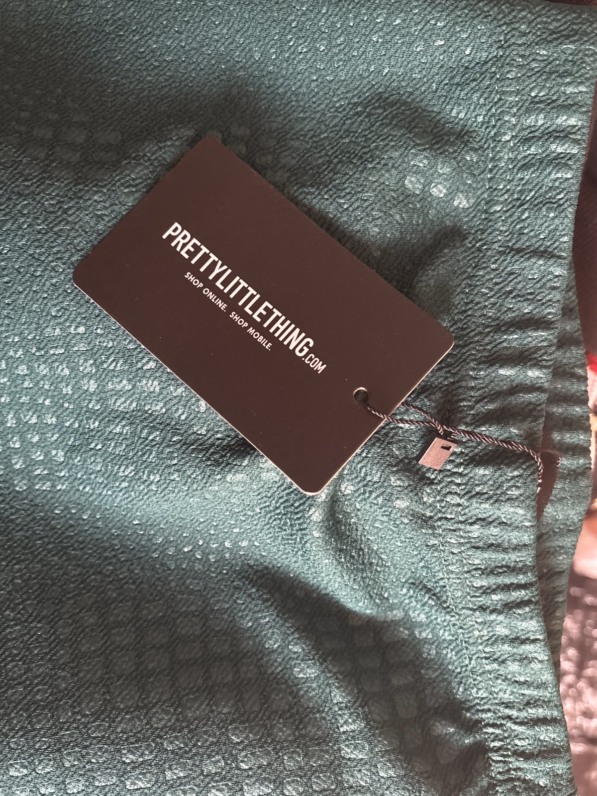 Green Croc Print Mini Skirt, photo 4