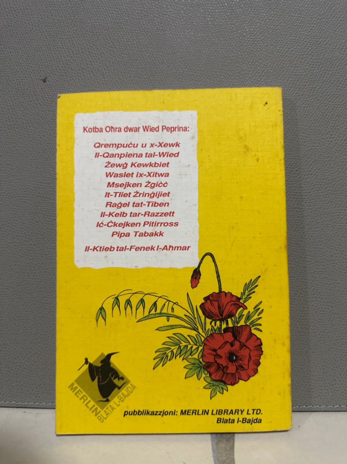 Qrempuċ f'Belt il-Gobon book, photo 2