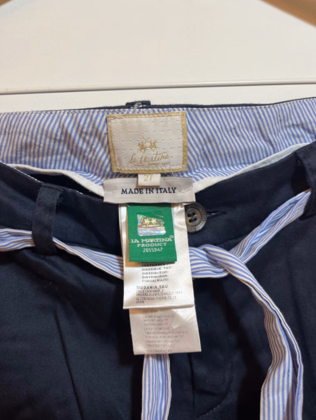 Pantalones cortos azul marino de La Martina, foto 2