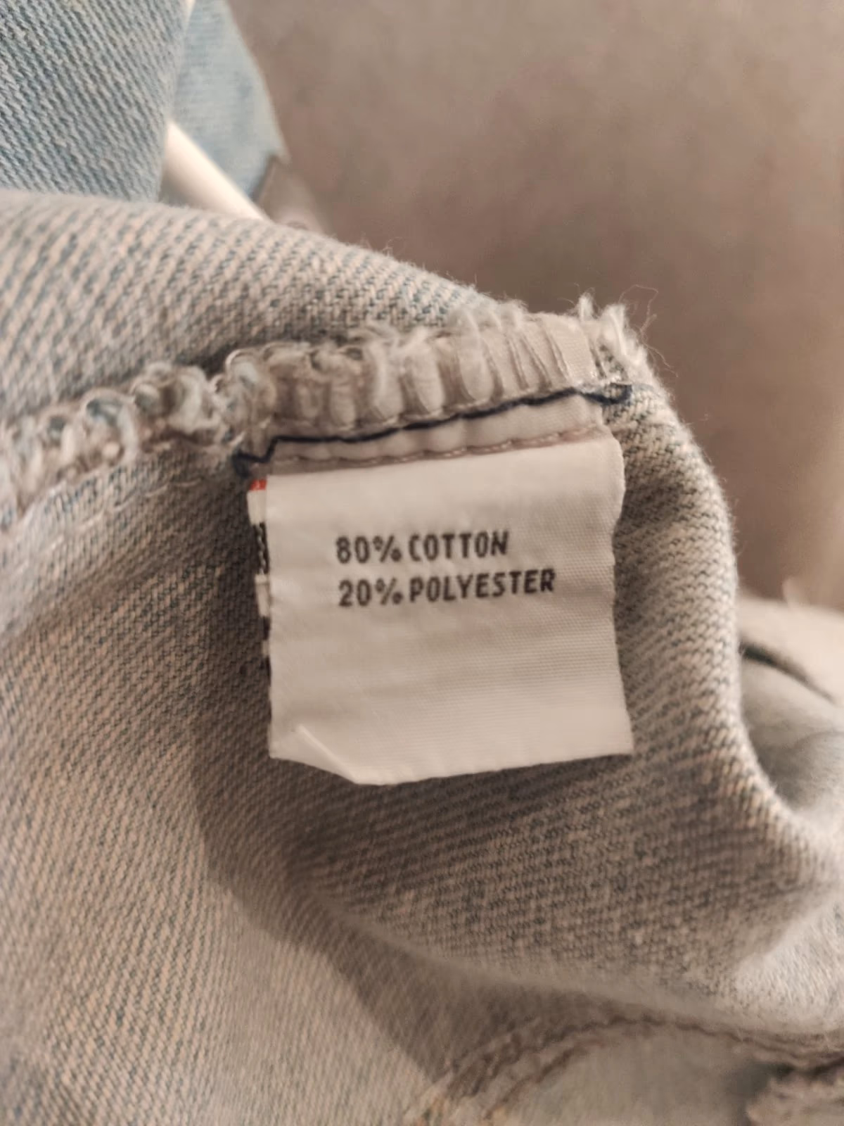 Classic blue denim vest, photo 3