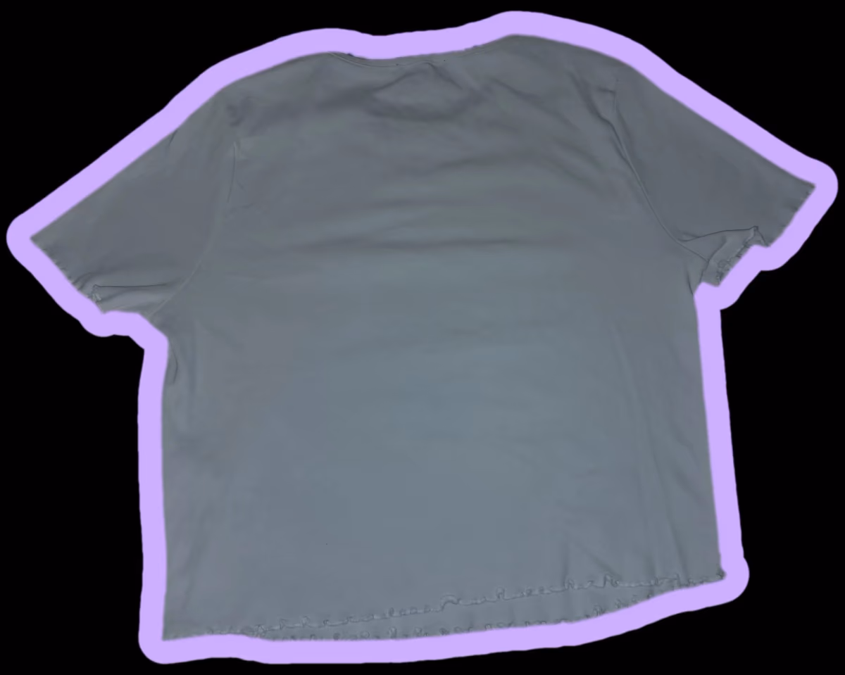 New Look "100% Angel" & 100% cotton - embroidered ribbed baby tee, photo 2