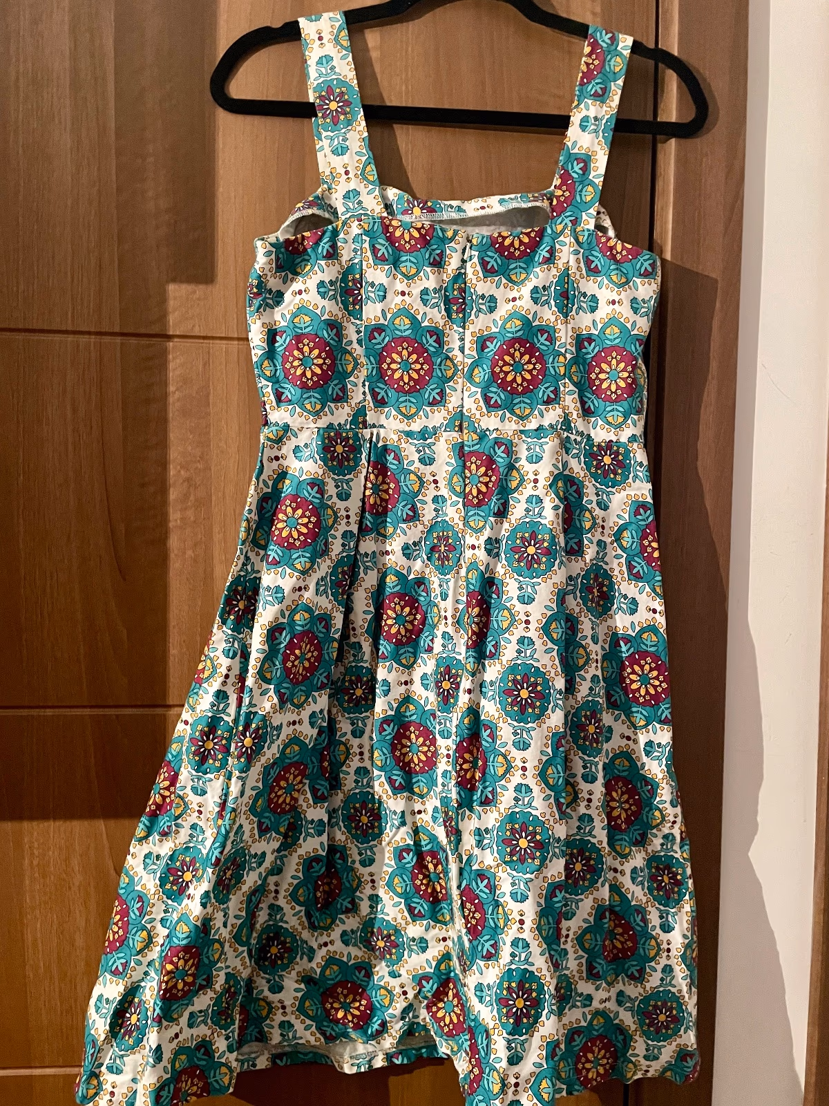 vestido midi con estampado floral, foto 4