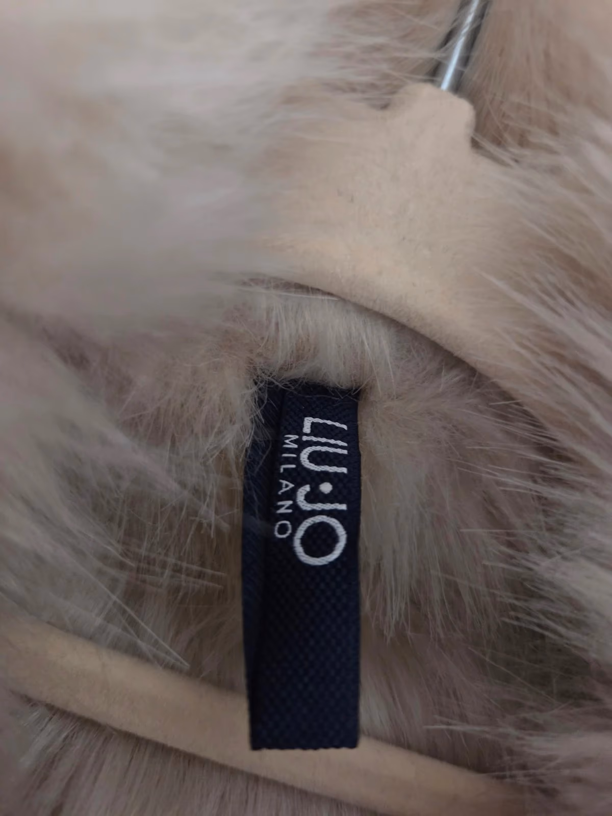 Liu Jo faux-fur denim jacket, photo 7