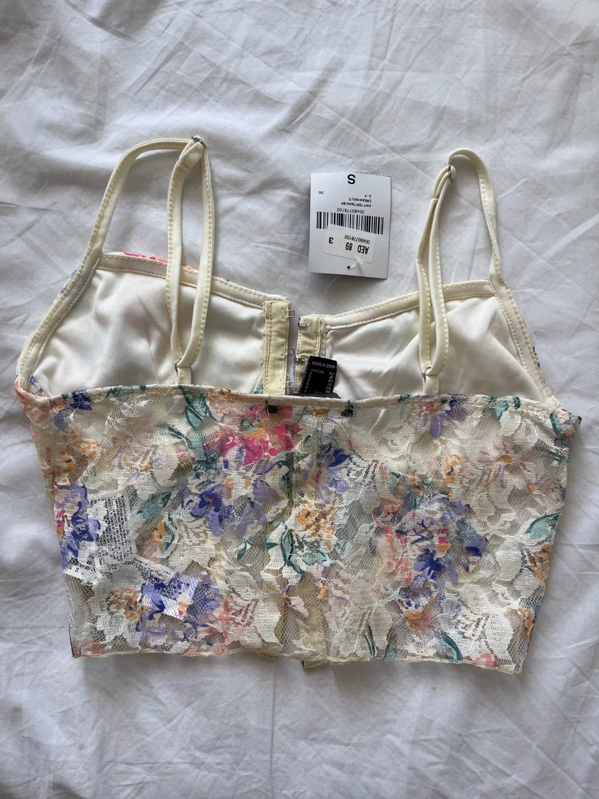 Forever 21 Floral Lace Corset, photo 4