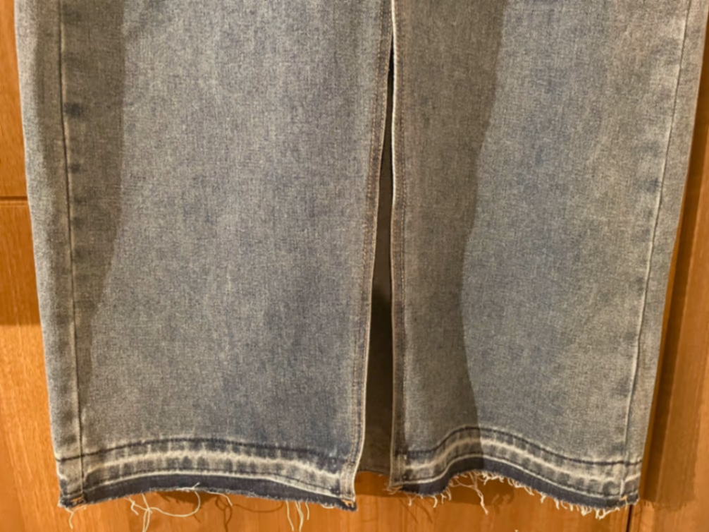Blue Denim Midi Skirt, photo 3