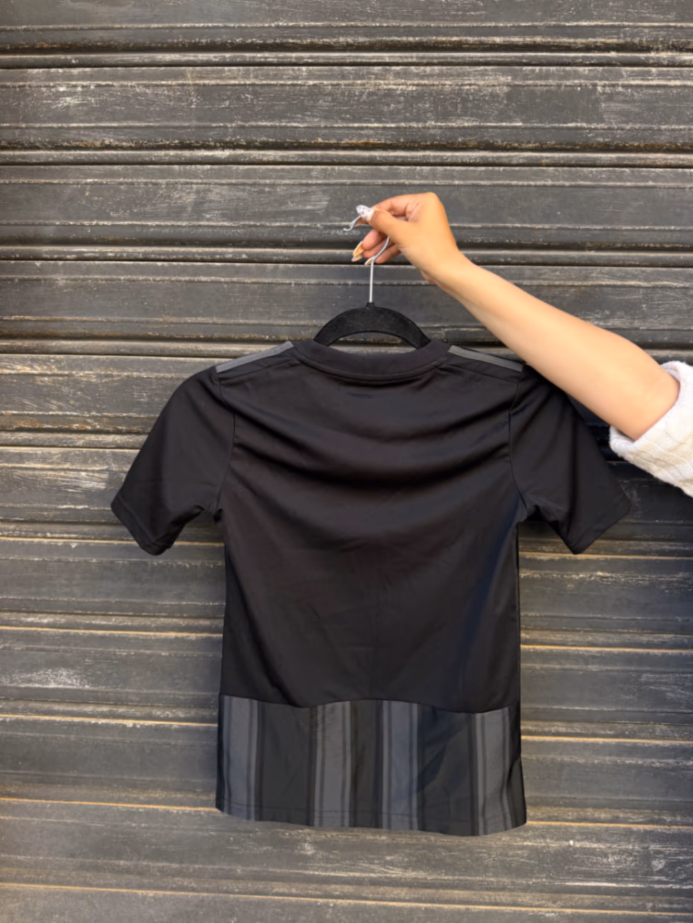 Adidas Striped Training Sports Tee, photo 2