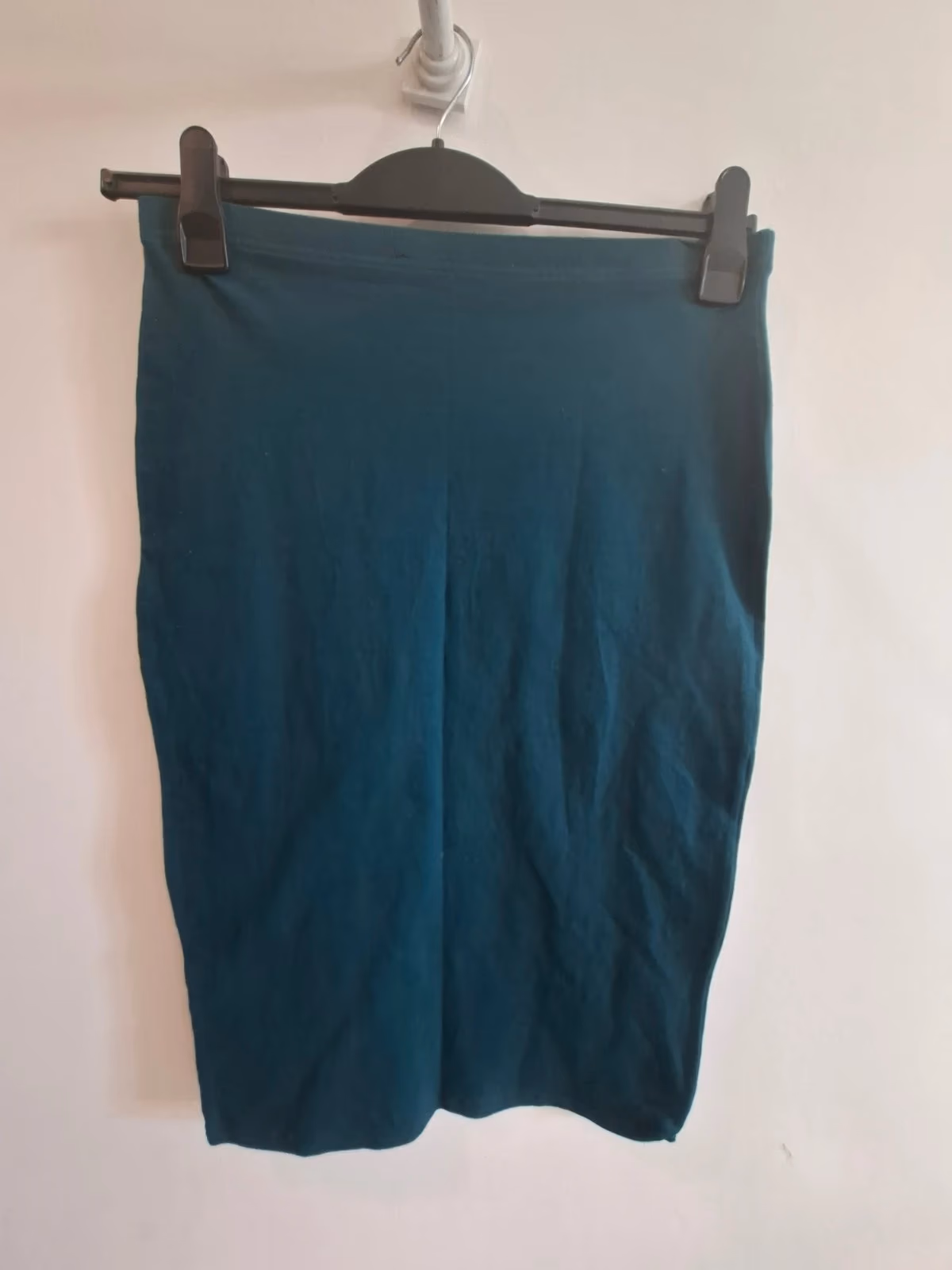Simple dark green pencil skirt, photo 2