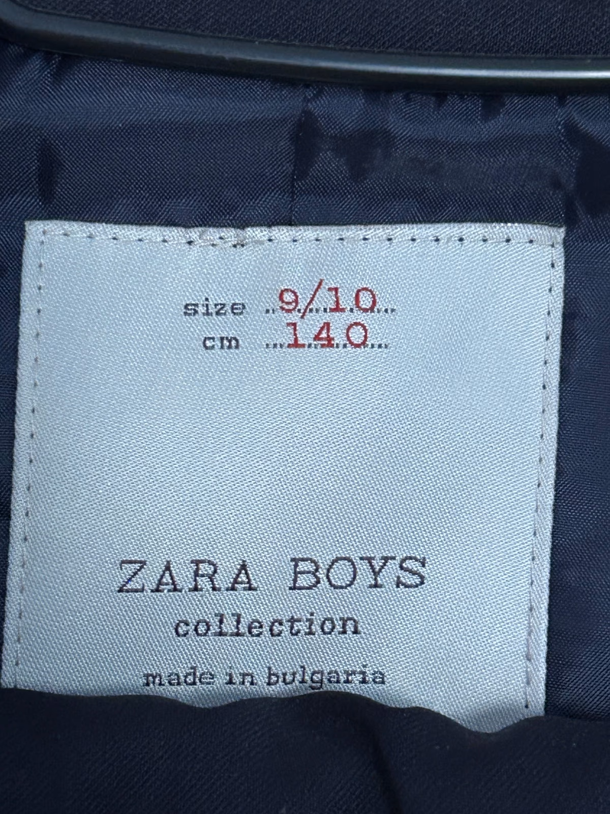 Zara Boys Tailored Wool Suit, photo 2