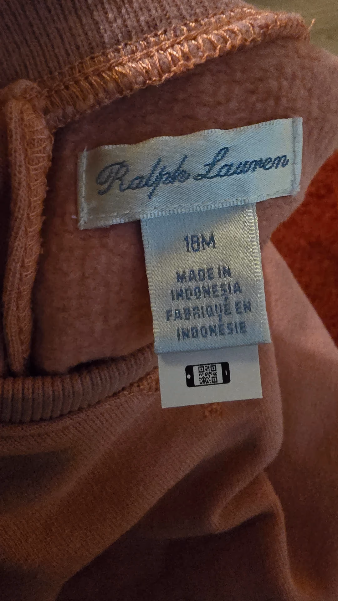 Ralph Lauren Pink Long Sleeve Dress with knickers, photo 3
