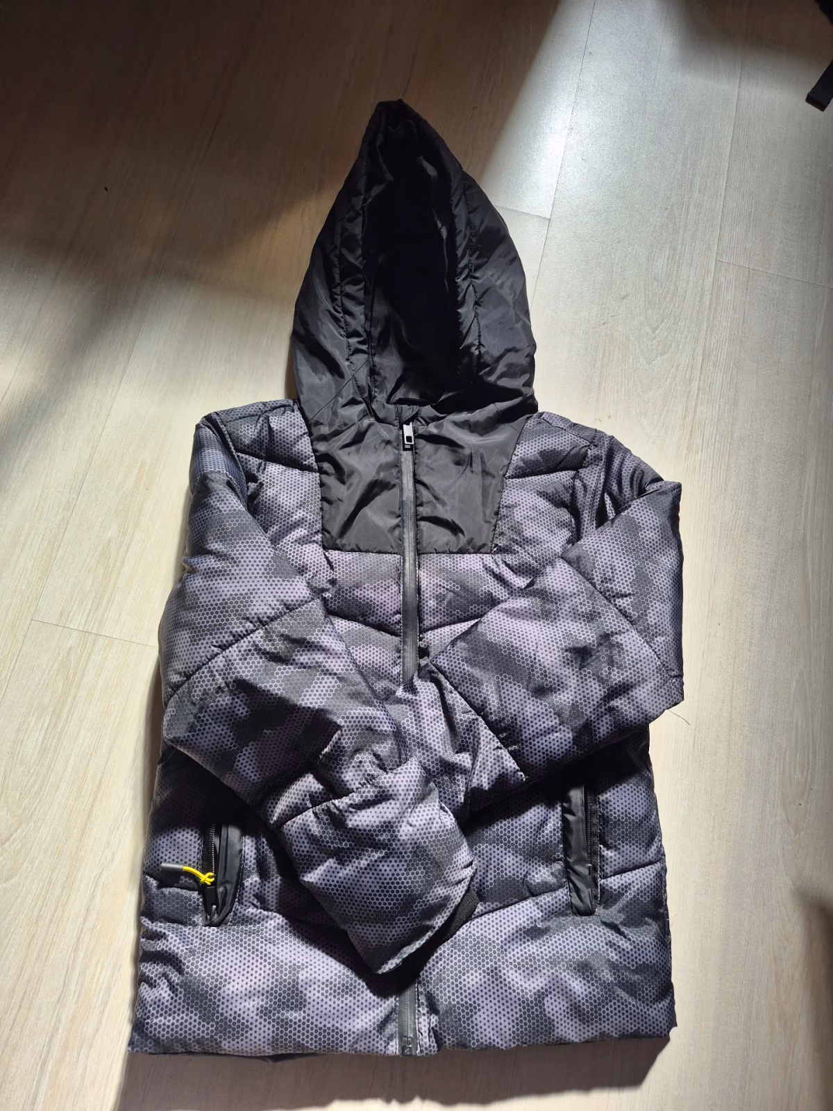Kids Hooded Puffer Jacket, photo 3