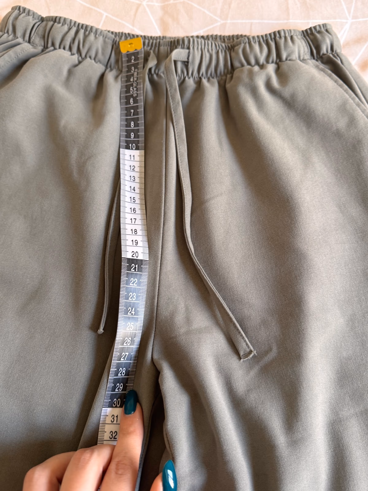 Stradivarius turquoise Wide Leg Trousers, photo 3