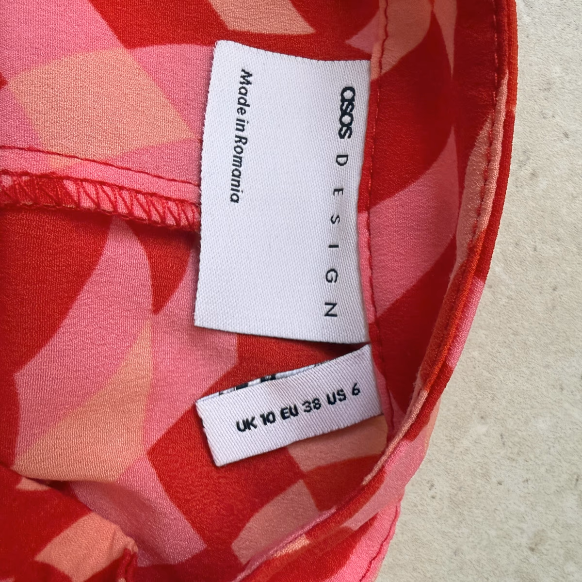 ASOS Design Patterned Mini Dress, photo 3