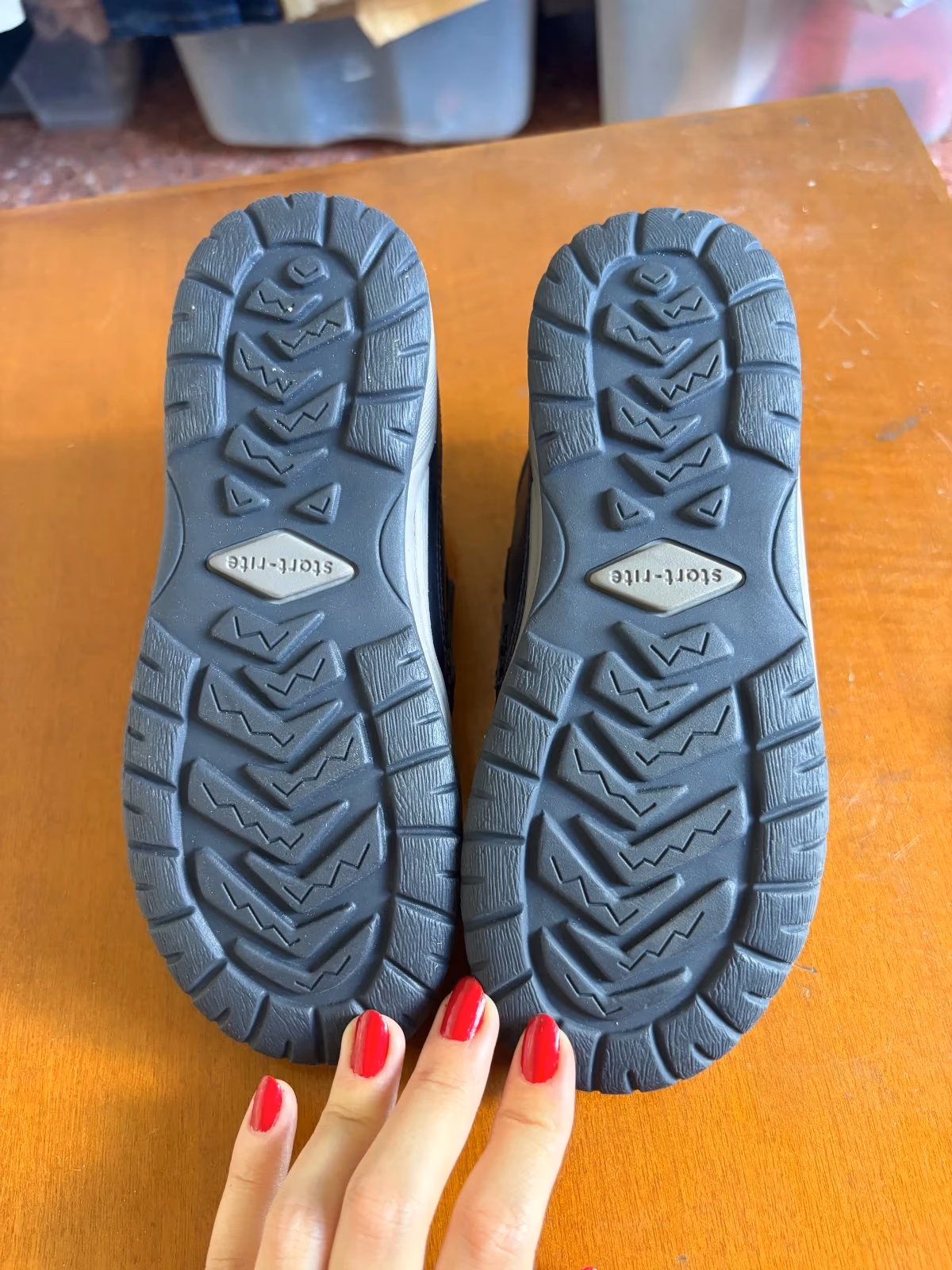 Scarpe da bambino Start-rite in pelle blu navy, foto 5
