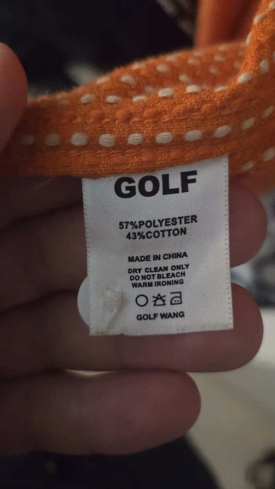 Golf Wang × Tyler The Creator Camicia con bottoni e cuciture, foto 5
