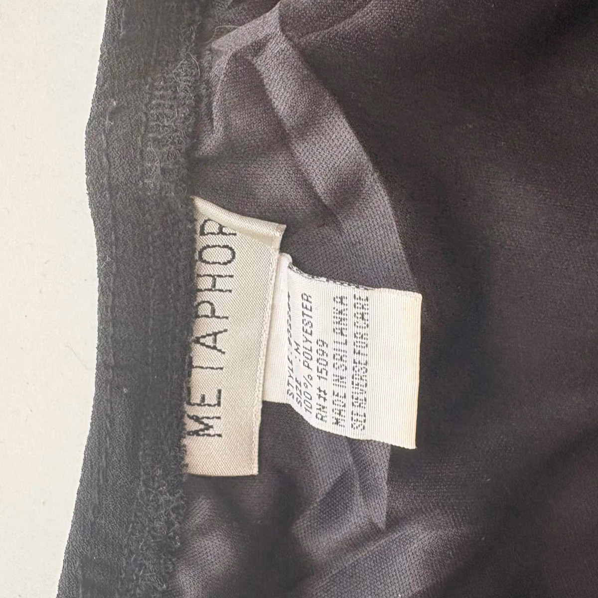 Metaphor Black Skirt Y2K, photo 6