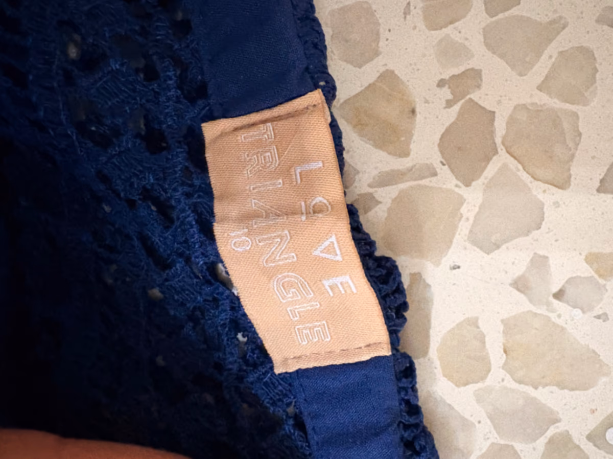 Abito skater in pizzo blu navy, foto 2