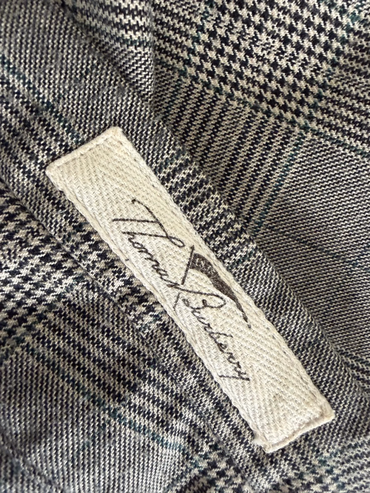Pantalones a cuadros de Thomas Burberry, foto 5