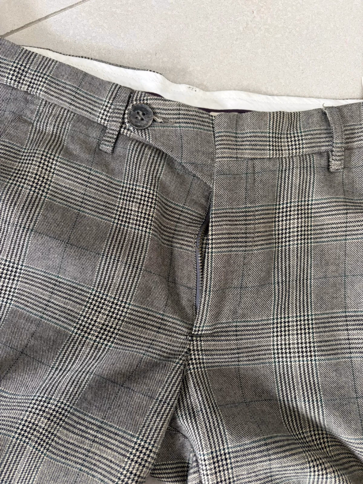 Pantalones a cuadros de Thomas Burberry, foto 4