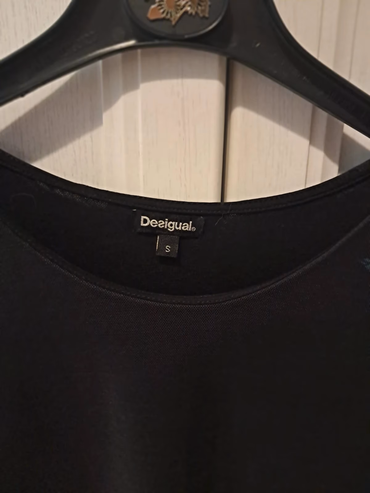 Desigual floral mesh overlay dress, photo 3