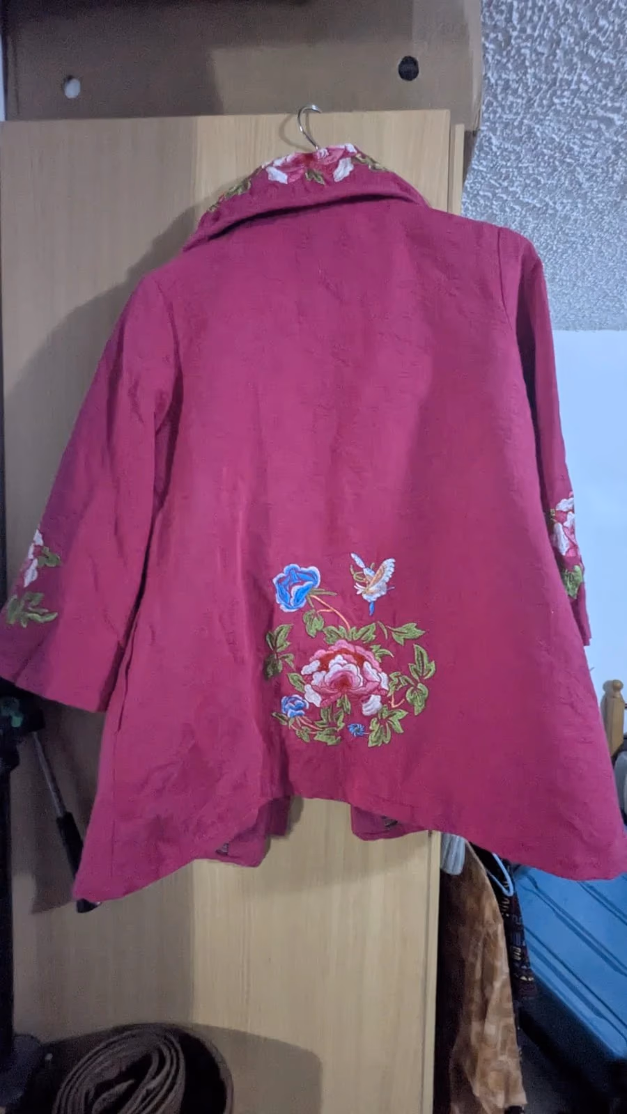 Embroidered floral pink jacket, photo 2