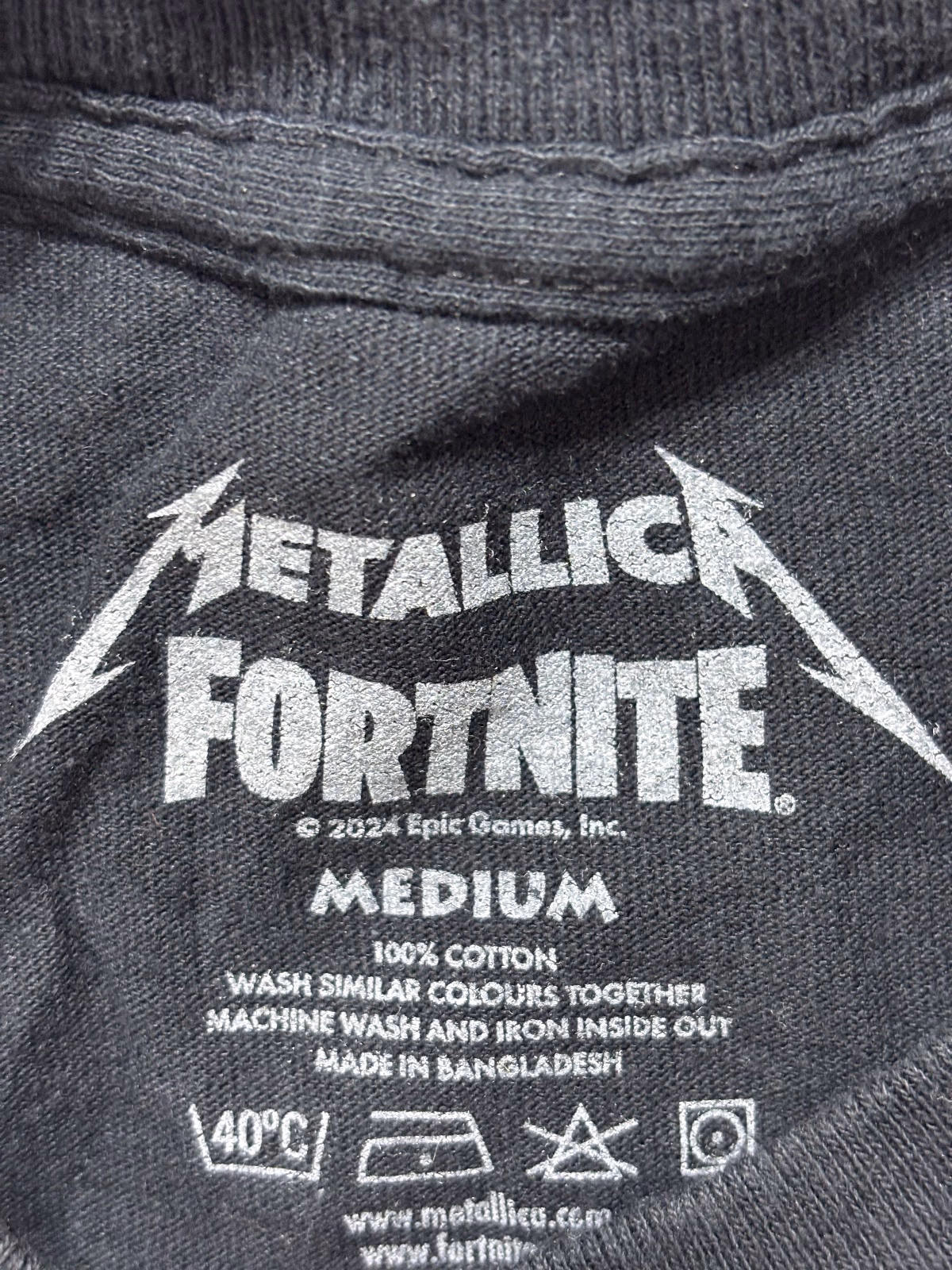 Graphic Metallica Fortnite Tee, photo 4