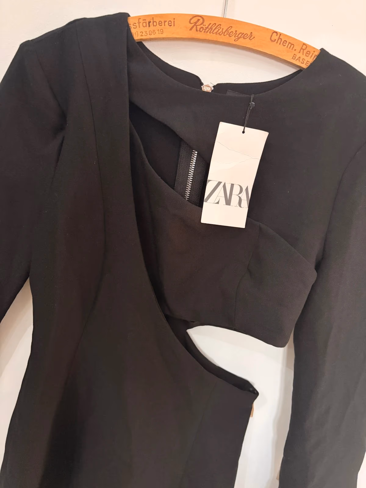 Vestido preto casual da ZARA - Tamanho S, fotografia 4