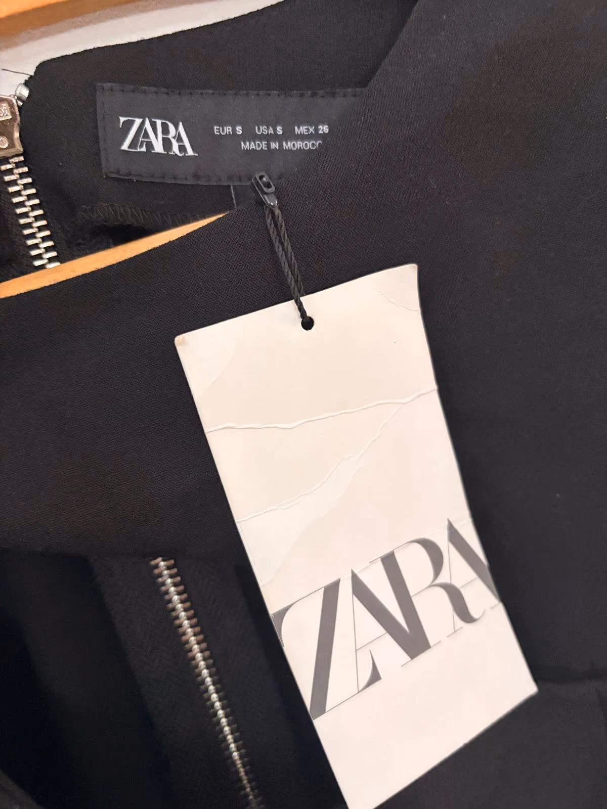 Vestido preto casual da ZARA - Tamanho S, fotografia 5