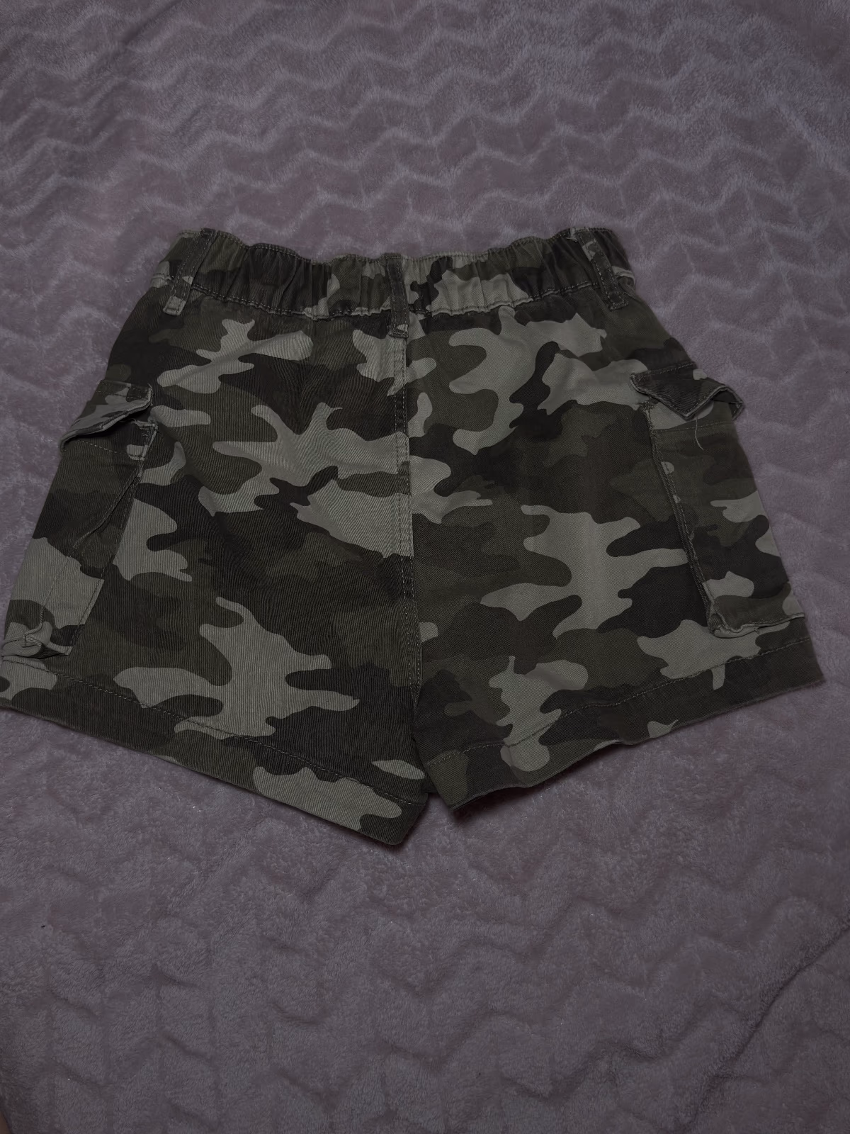 Tally Weijl Camo Cargo Denim Shorts , photo 2