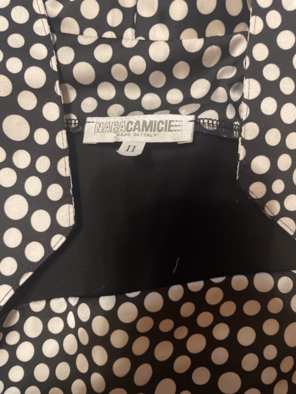 Polka Dot Panel Mock Neck Top, photo 3