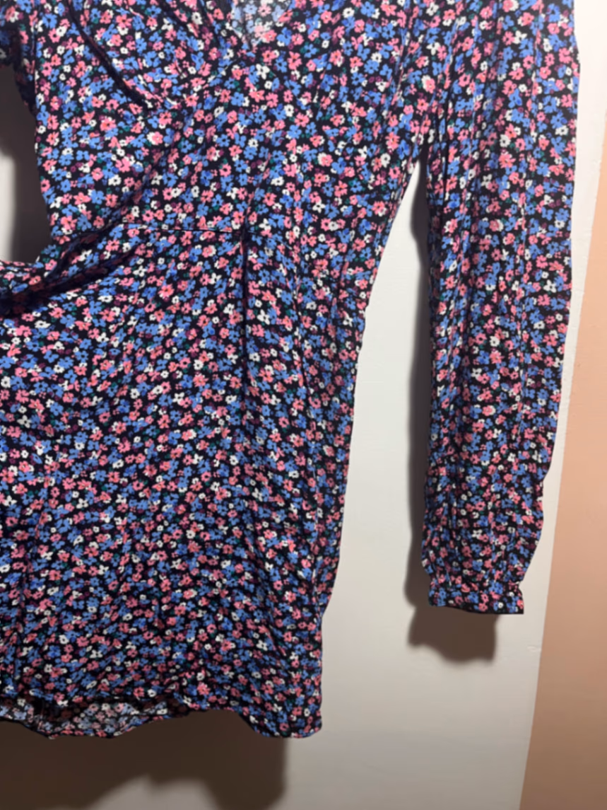 Floral Long Sleeve Mini Dress, photo 5