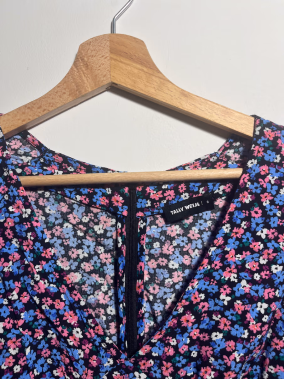 Floral Long Sleeve Mini Dress, photo 2
