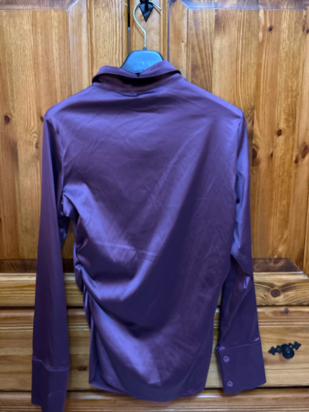 Shein purple blouse, photo 2