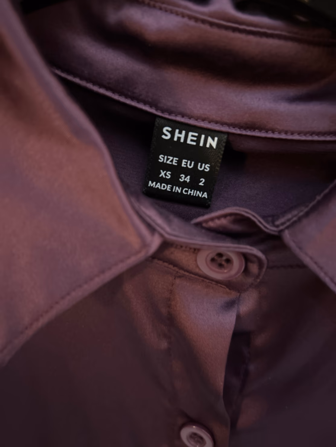 Shein purple blouse, photo 3