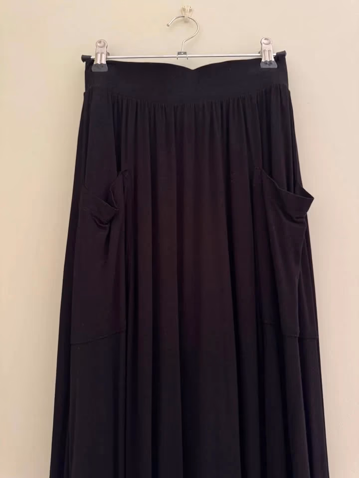 Falda larga negra de ASOS Design, foto 2