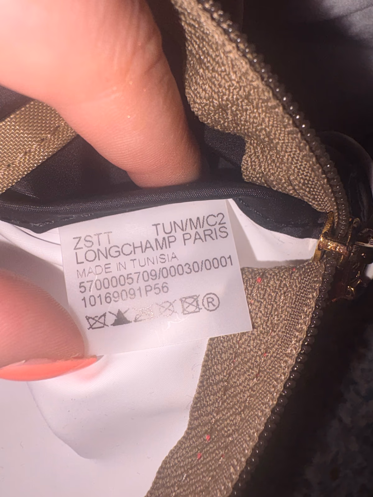 Bolso de hombro Longchamp Le Pliage «Replay», edición limitada, foto 6