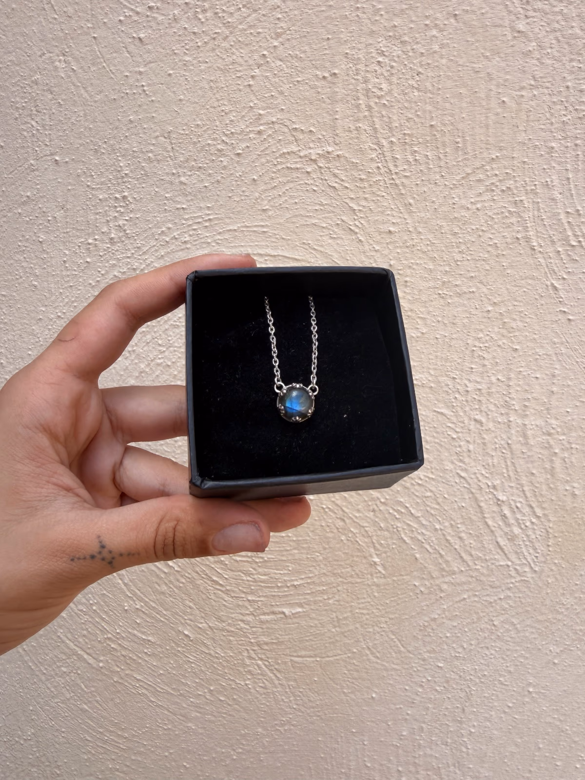 Labradorite 925 Sterling Silver Pendant Necklace, photo 3