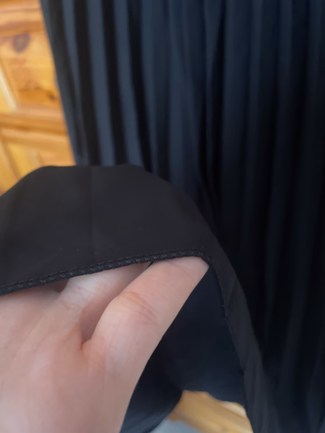 Black Pleated Maxi Skirt, photo 2