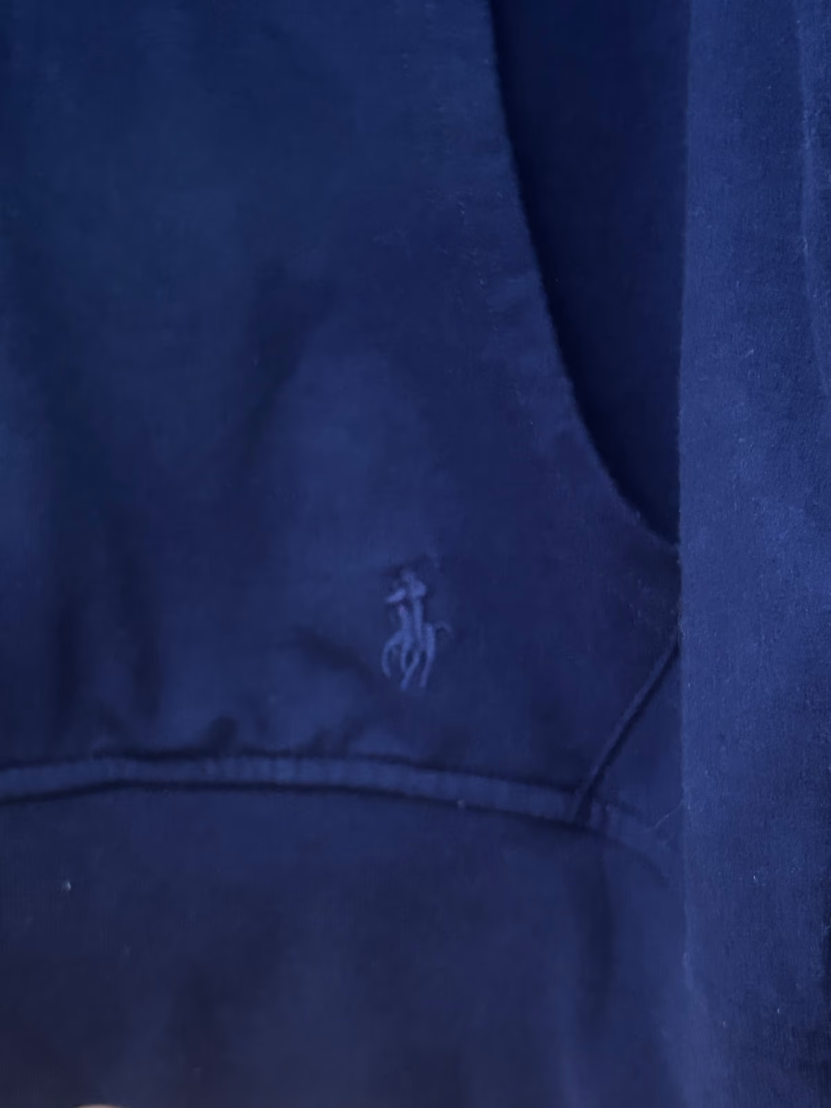 Ralph Loren Polo Navy zip hoodie, photo 3