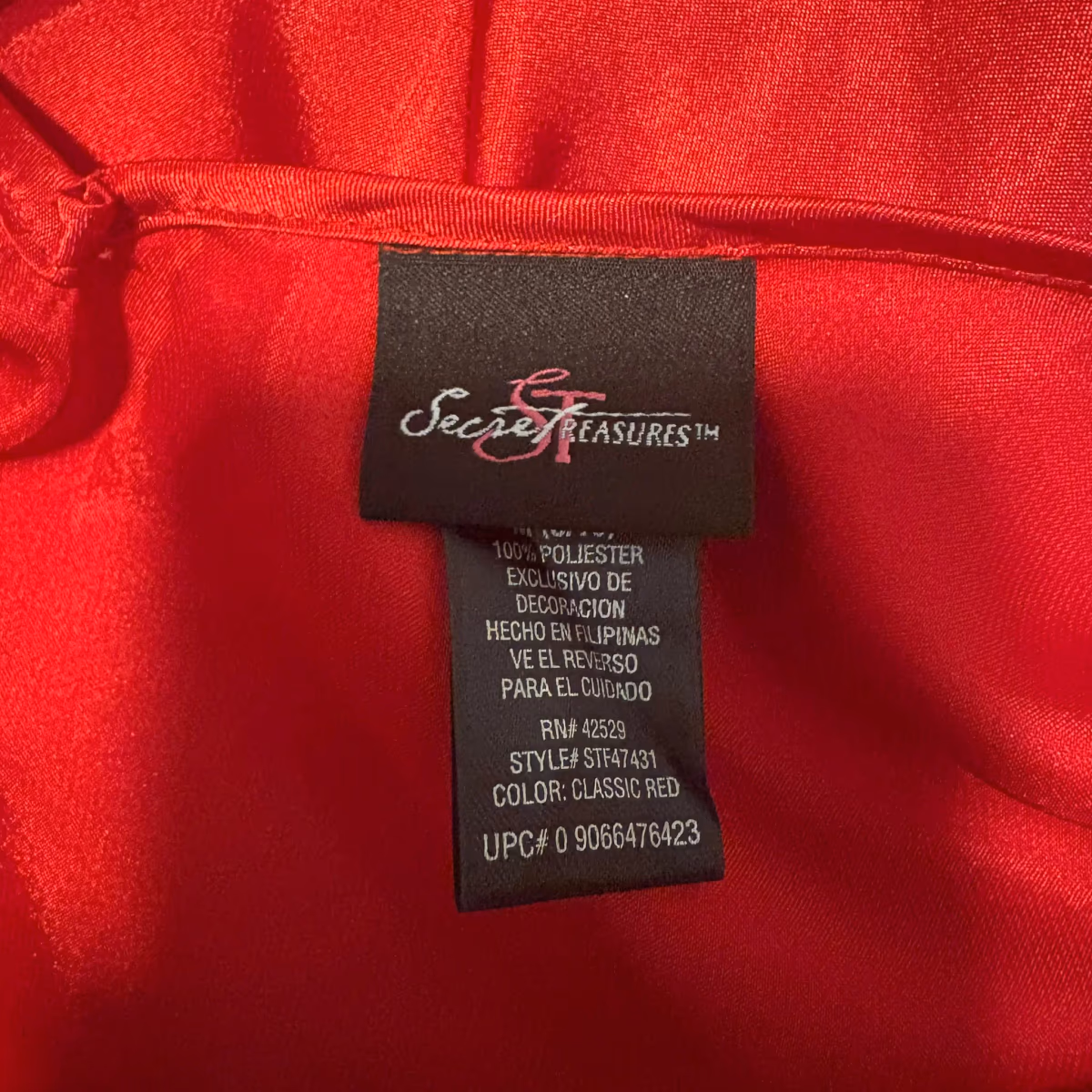 Camicia da notte del tesoro segreto Y2K, foto 5