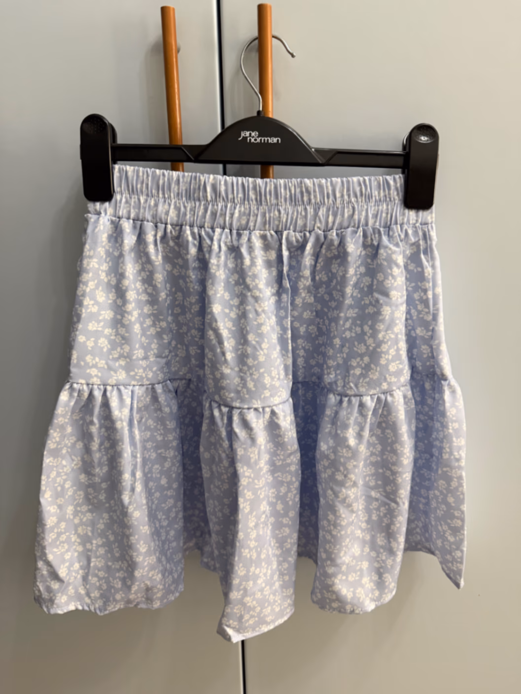 Floral Print Tiered Mini Skirt, photo 2