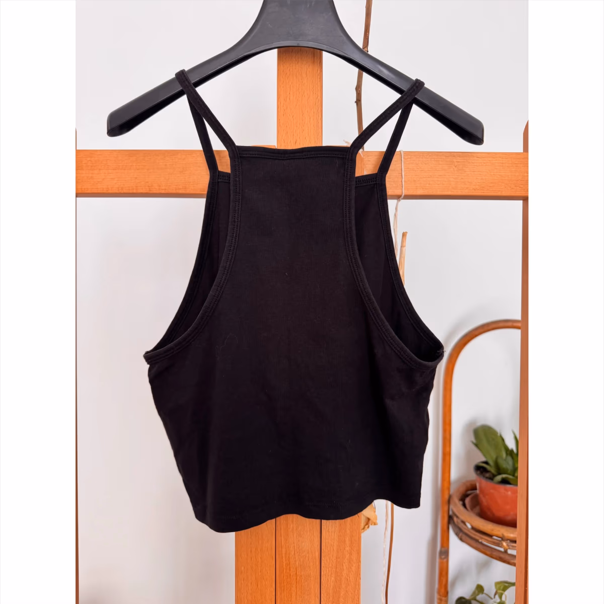 Top corto nero di H&M, foto 2
