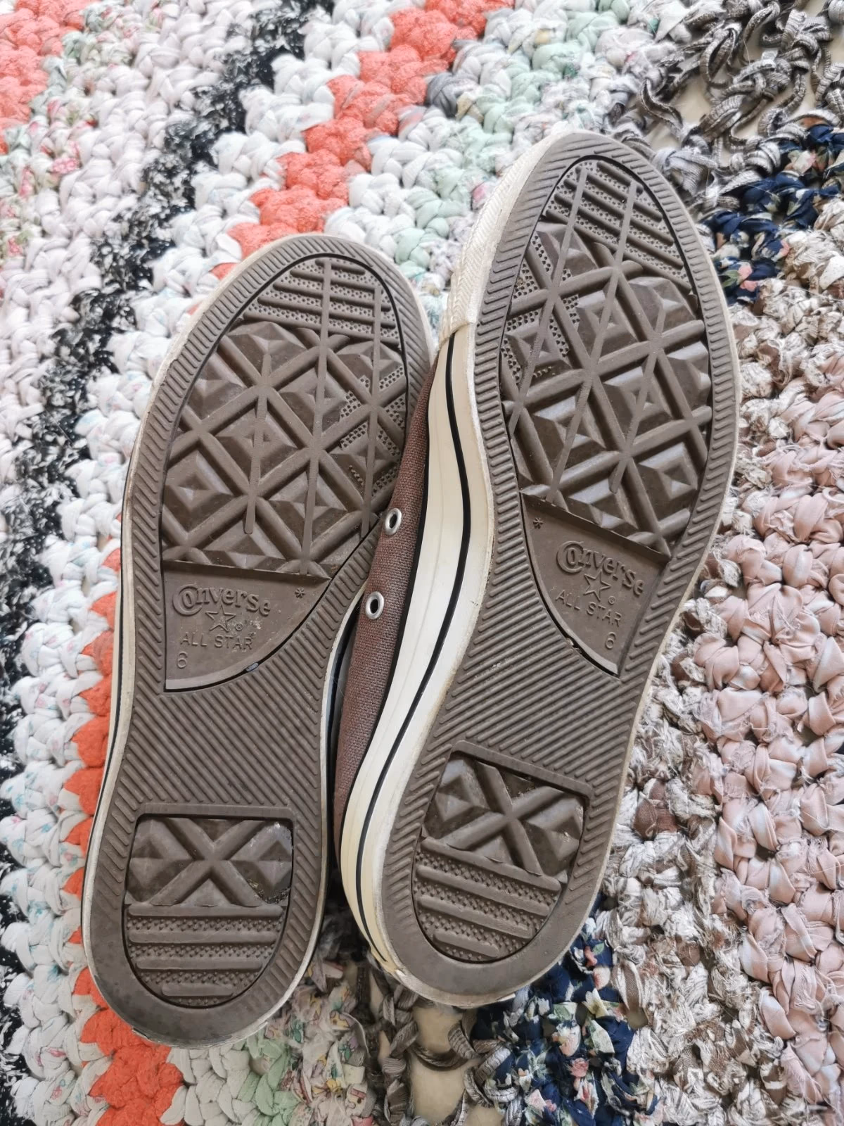 Converse Chuck Taylor – effetto lavato vintage – design unico, foto 5