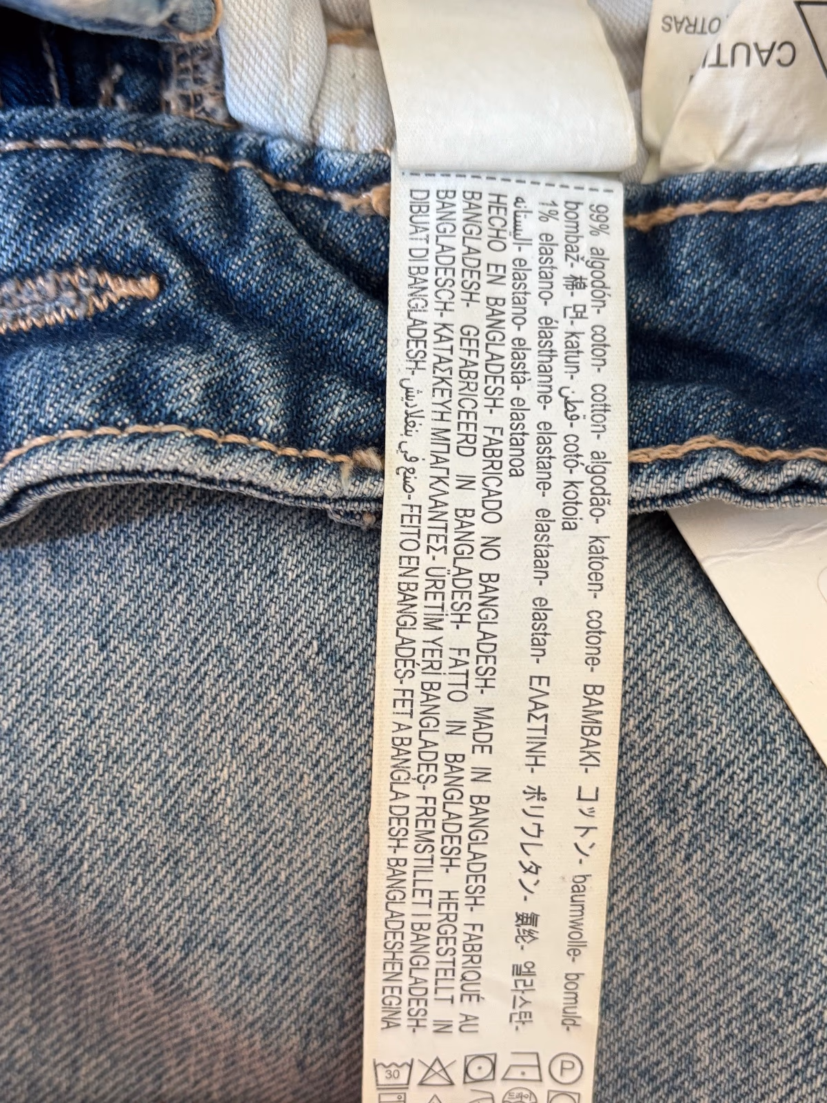 Zara Blue Denim Jeans, photo 7