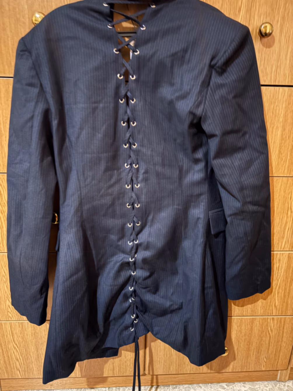 Nasty Gal Lace Up Blazer Dress, photo 2