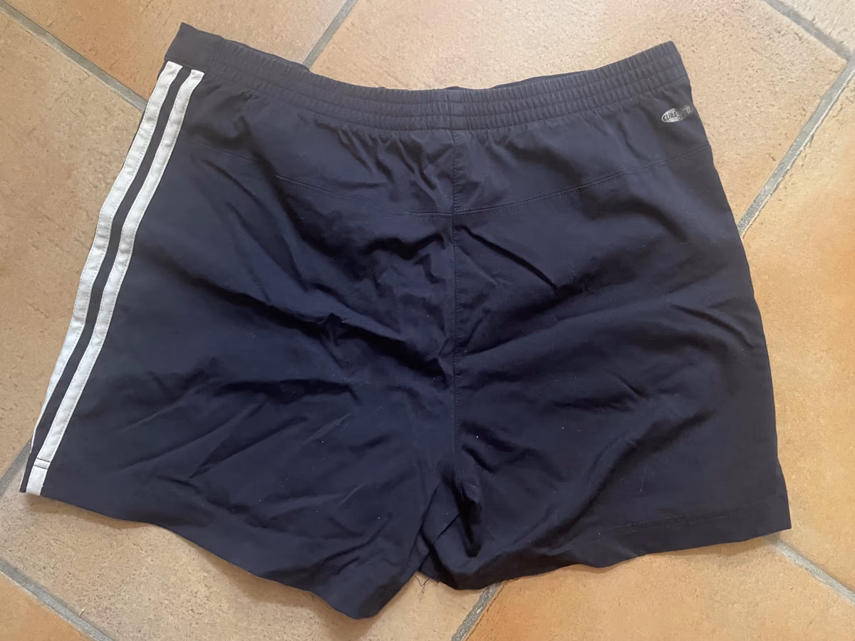 Navy Blue Adidas Shorts UK Size 14 , photo 2
