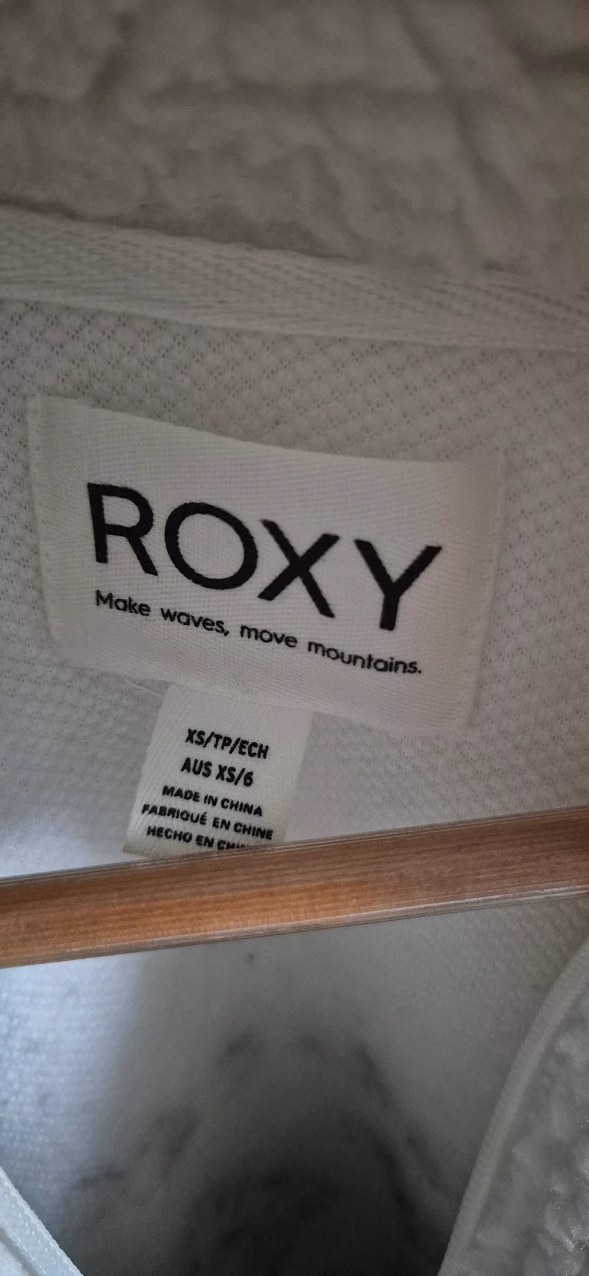 Roxy Patterned Fleece Quarter Zip, photo 3