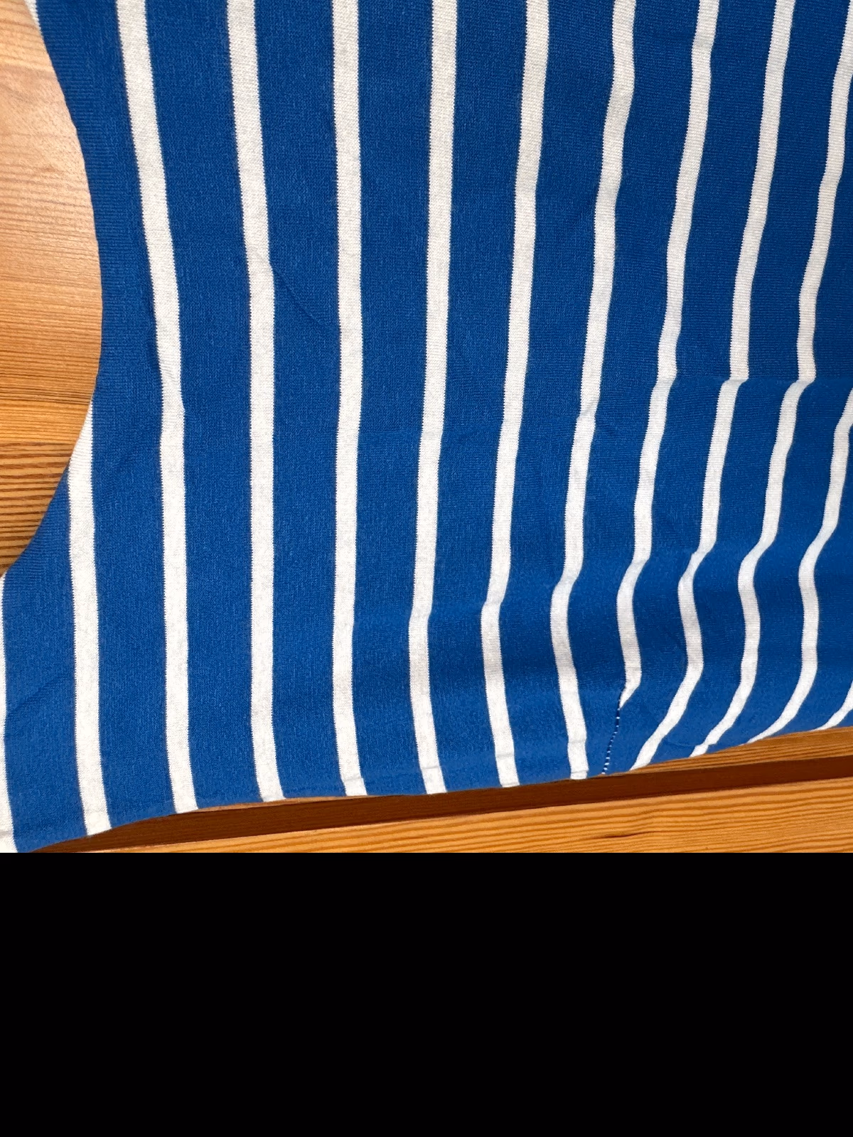 Blue White Stripe Sleeveless Dress, photo 2