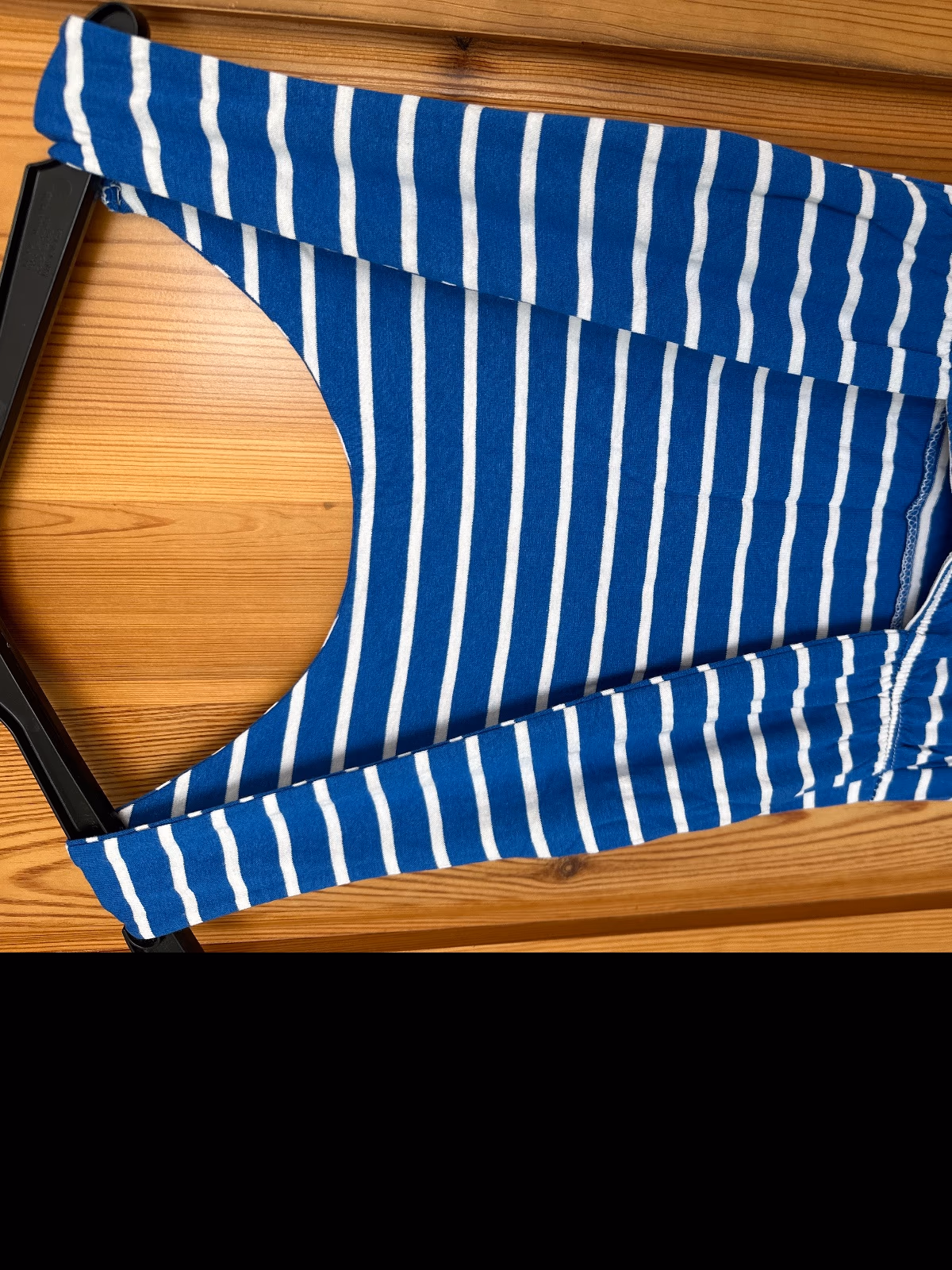 Blue White Stripe Sleeveless Dress, photo 3