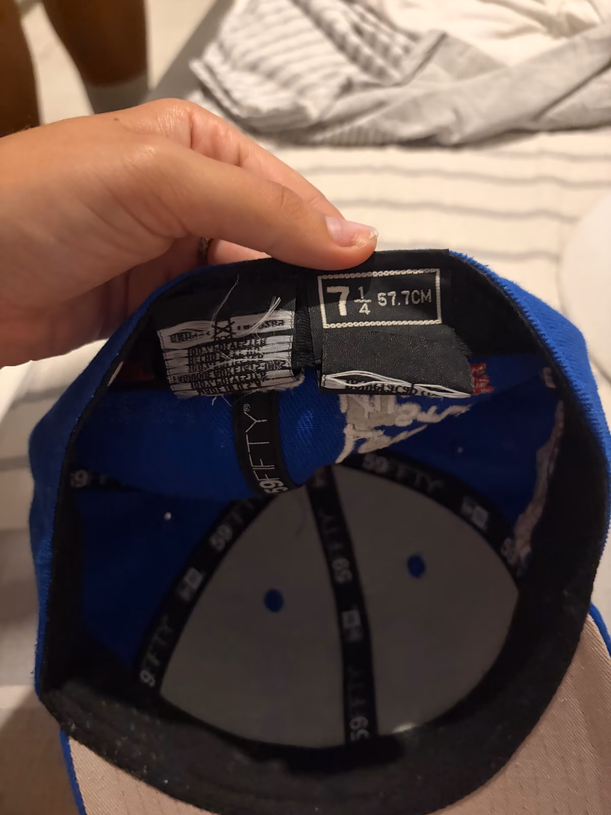 Gorra de los LA Dodgers de New Era: Talla 7 1/4, foto 3